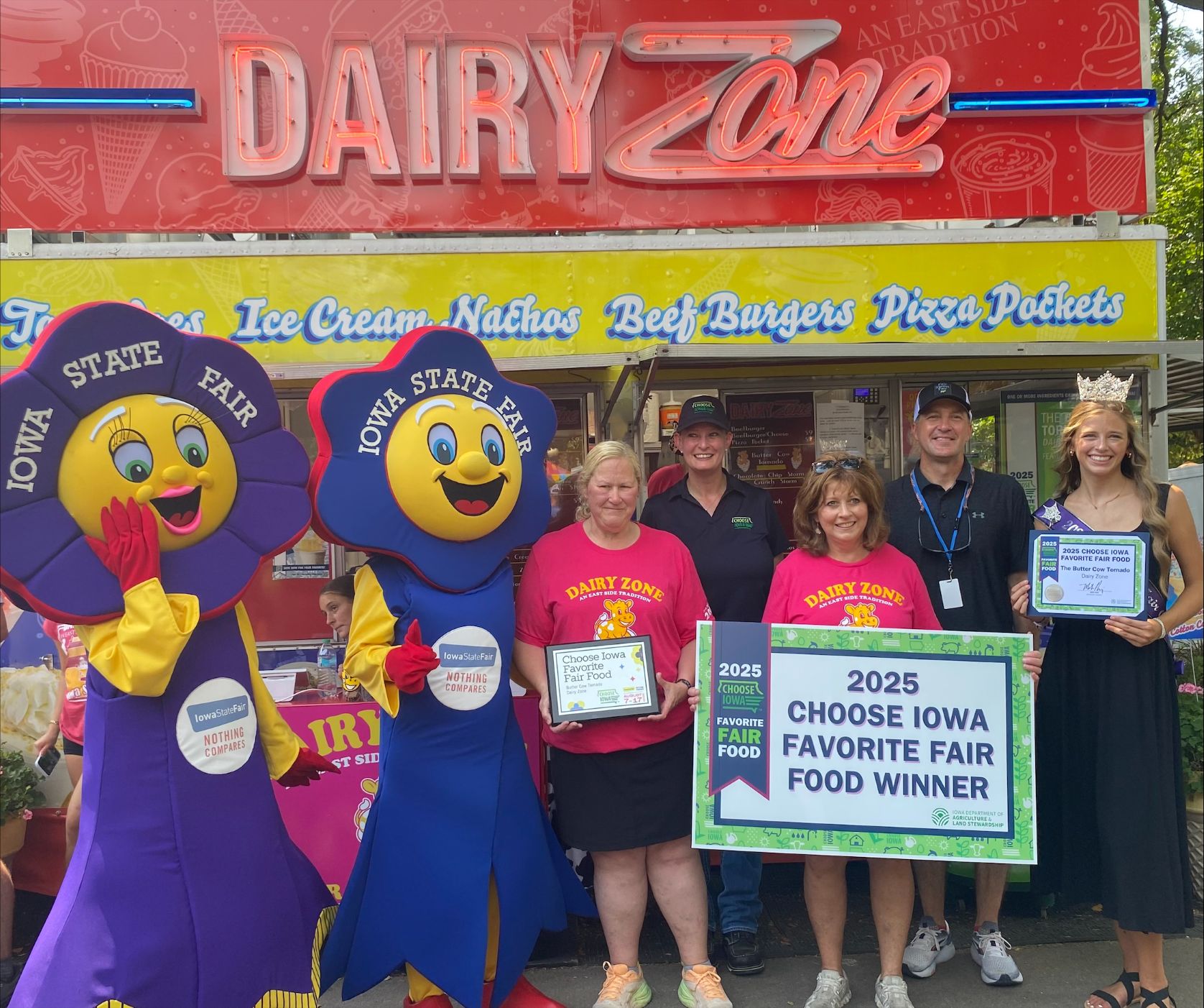 Dairy Zone Choose Iowa Favorite Fair Food Winner 