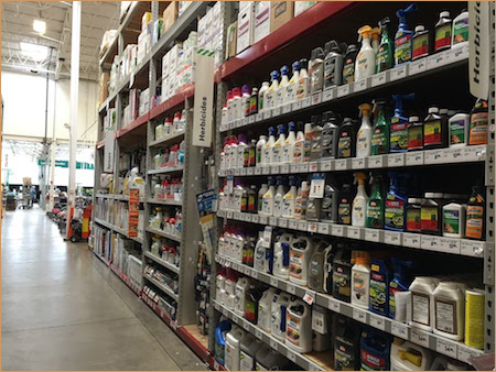 Photo of pesticide products