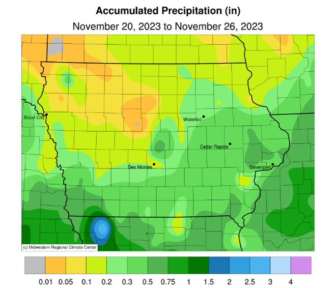 Weekly Growing Season Report | Iowa Department of Agriculture and Land ...