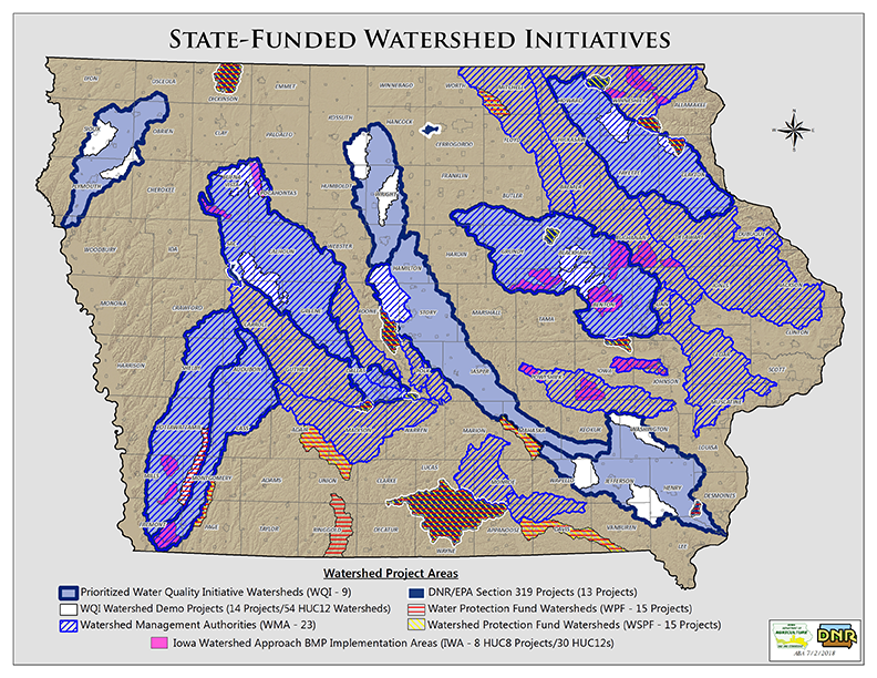 Iowa Watershed Projects | Iowa Department of Agriculture and Land ...