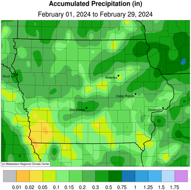 Monthly Weather Report | Iowa Department of Agriculture and Land ...