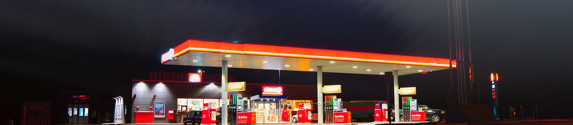 photo of gas station