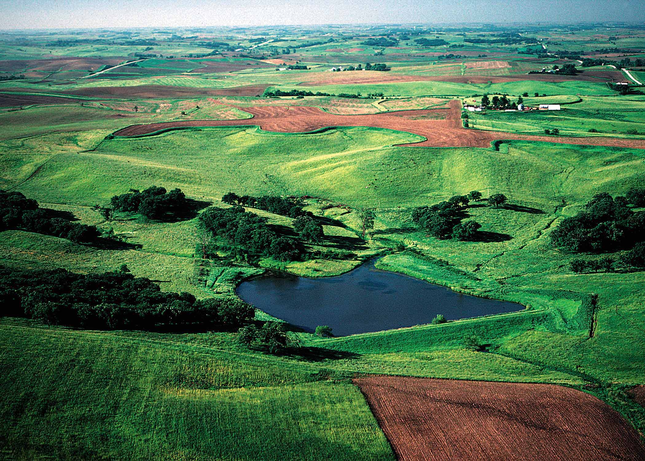 Photograph of a watershed